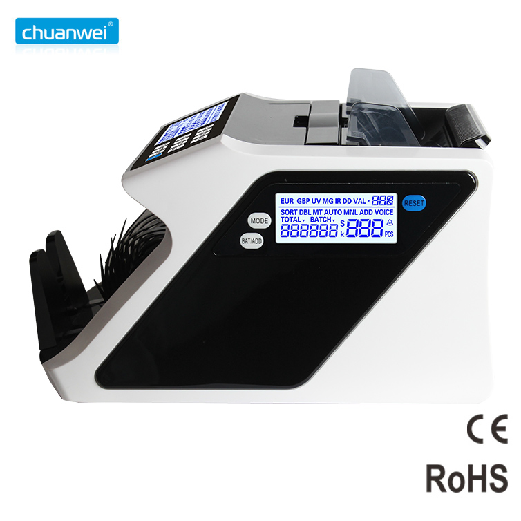 Banknote Counter Financial Equipment Bill Counters Money Counter Banknote Value Counter Money Counting Machine Detector Billetes Falsos Contador De Billetes
