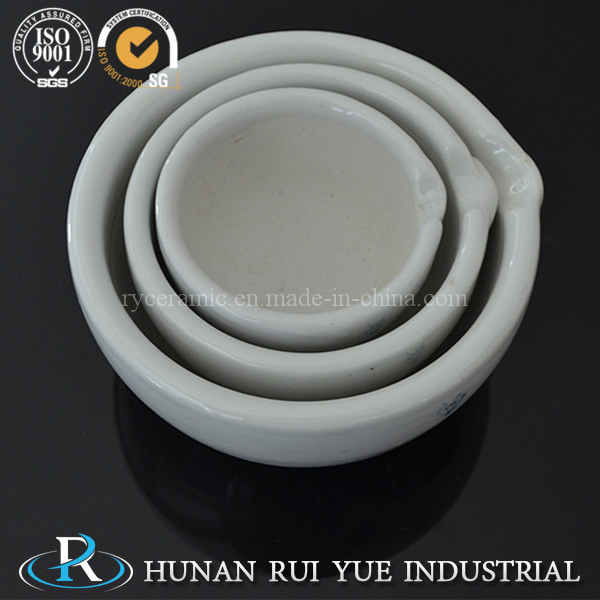 Фарфоровая ступка и пестик из оксида алюминия