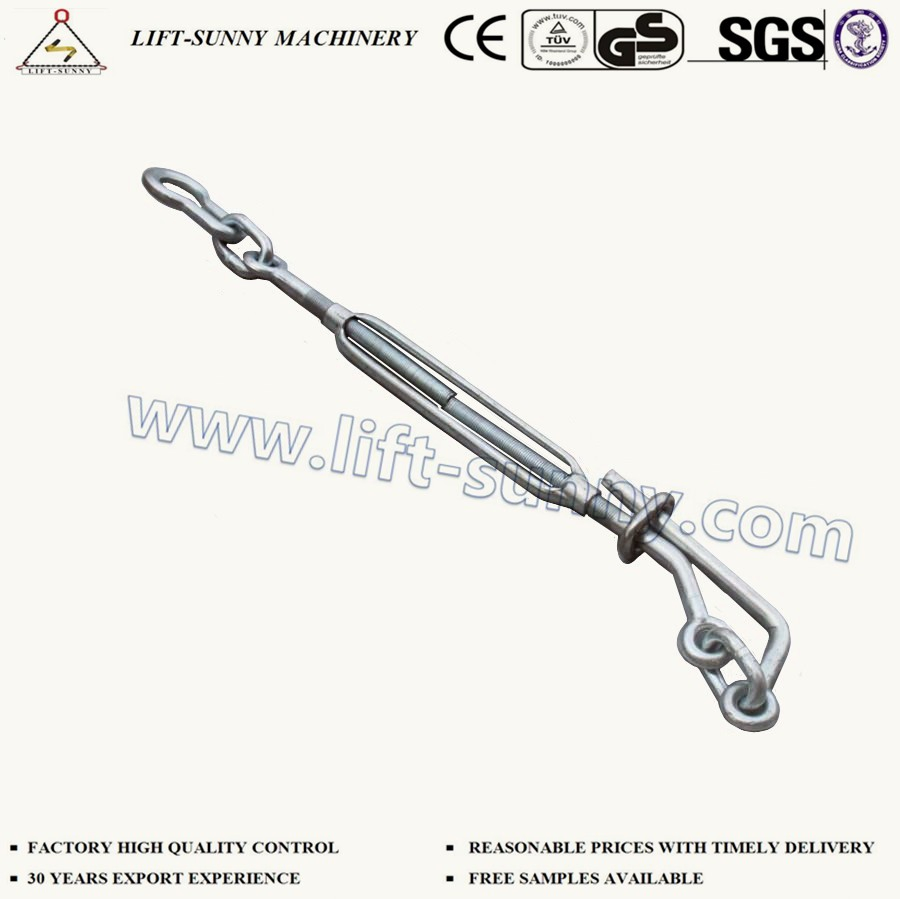 Hot Dipped Galvanized Electric Galvanized Self Color Deck Lashing Turnbuckle