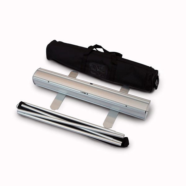 80X200cm 85X200cm Aluminum Wide Base Roll up Banner Stand with Digital Printing