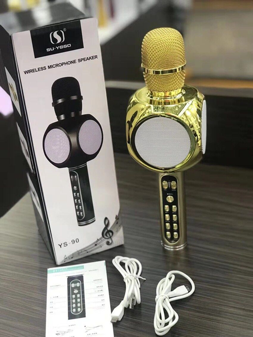 Беспроводной микрофон YS90 с Bluetooth и колонкой