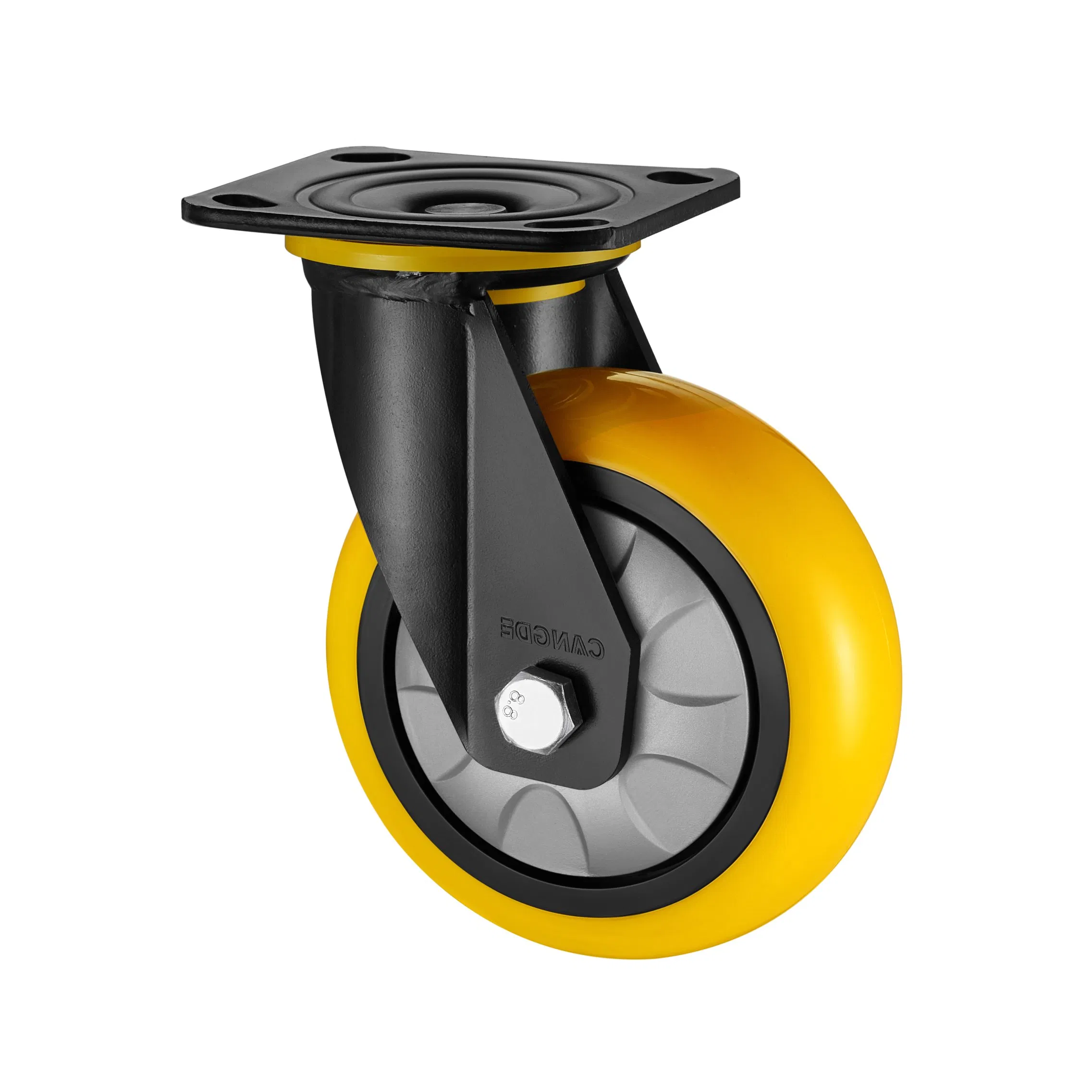 Heavy-Duty PU Industrial Castor Wheels for Logistics Equipment