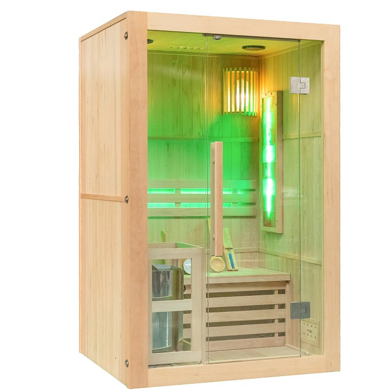 Традиционная сауна с гималайской солью на 2 персоны