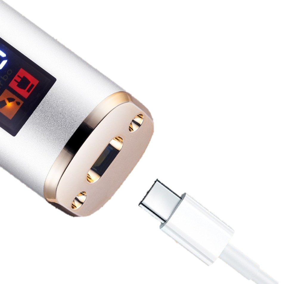 Electric Plastic Body Digital Trimmer Rechargeable Hair Clipper