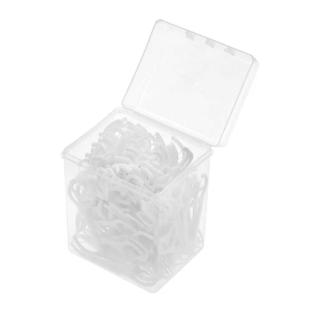 Not Easily Broken OEM Custom Plastic Biodegradable Dental Floss Pick
