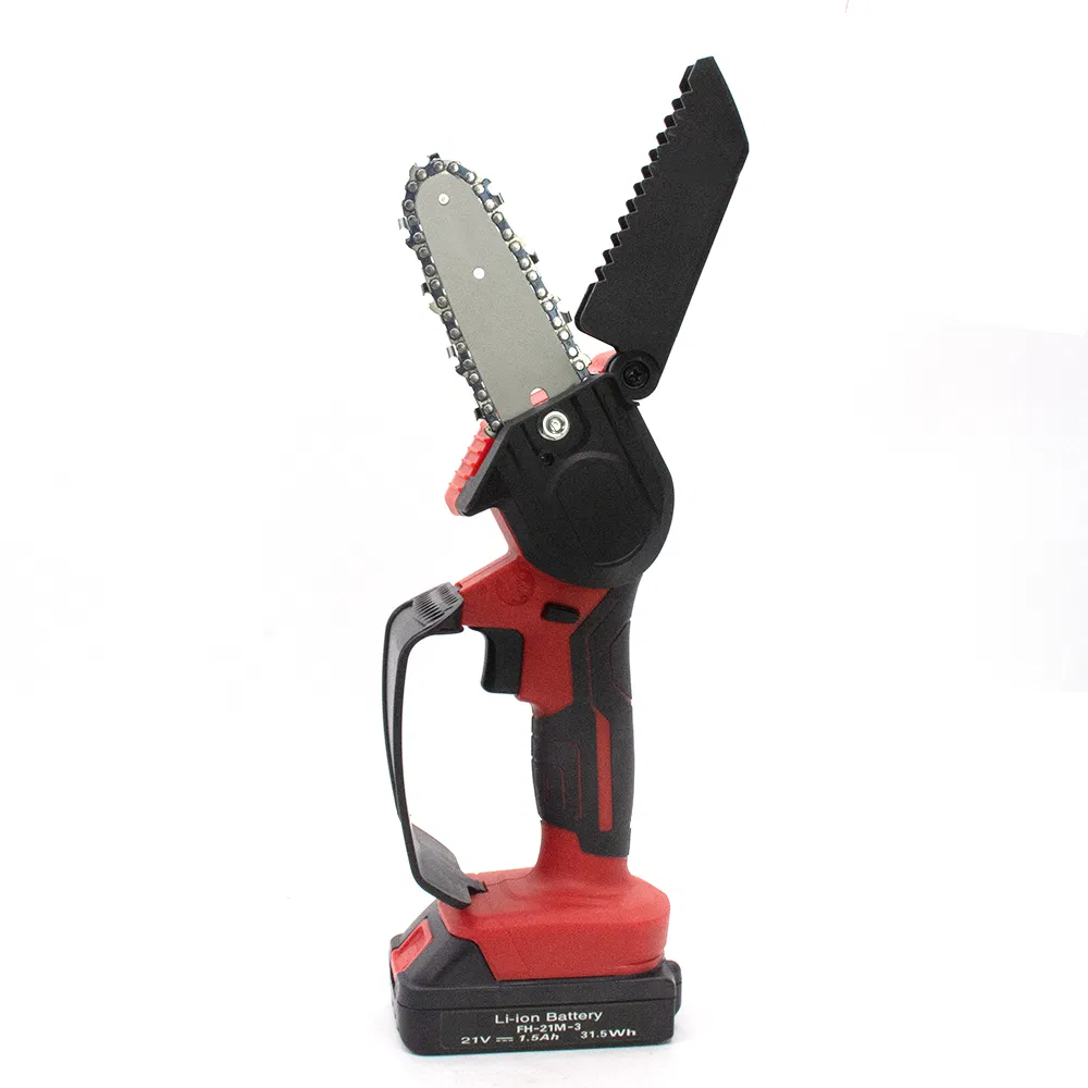 User-Friendly Portable Chainsaw for Quick Garden Wood Cutting Tasks
