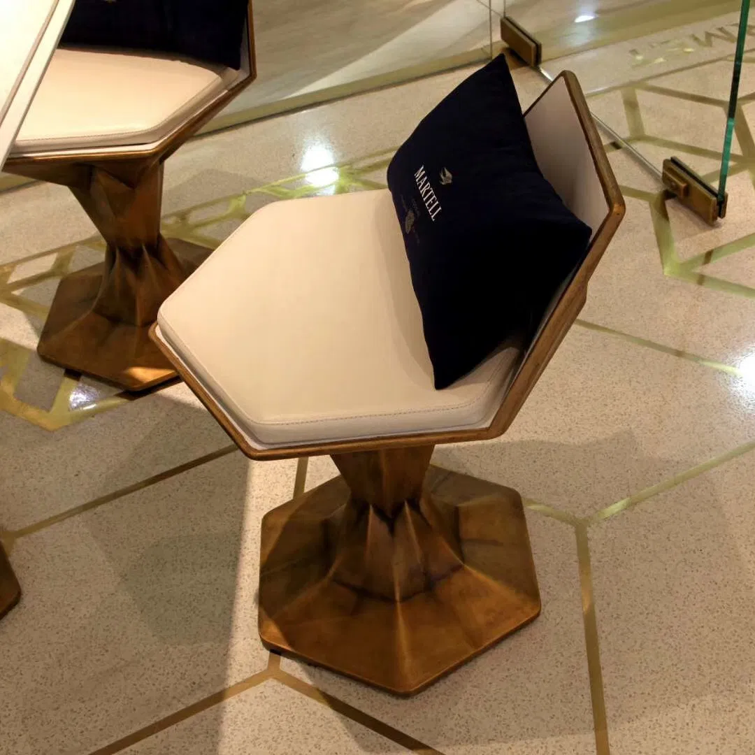 Leisure Durable Concrete Chairs for Restanrant Shopping Centre Garden