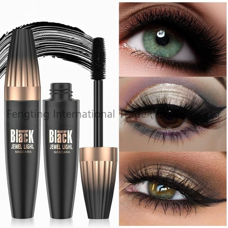 Natural Three-Dimensional Plump Thick Waterproof Anti Halo Dye Curl Slender Mascara