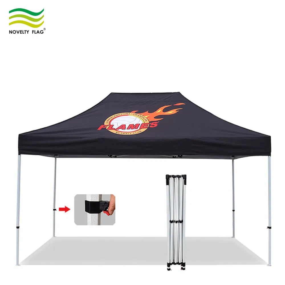10X15FT Custom Printed Pop up Folding Tents & Canopy