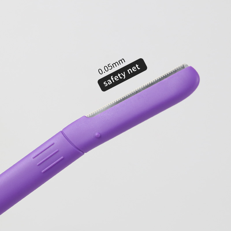 Precision Stainless Steel Eyebrow Razor for Flawless Arches