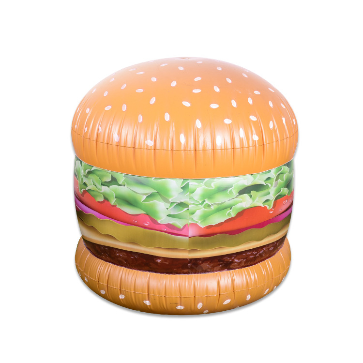 Good Food Model Advertising Inflatable Bread Hamburger Display