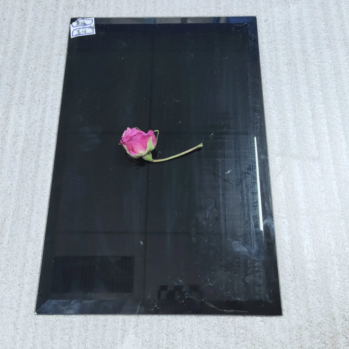 2.7mm Black Aluminium Mirror for Dressing and Decoration with Double Coated