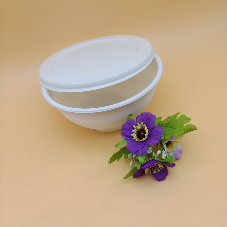 Disposable High-Quality Cornstarch Bowl for Restaurant