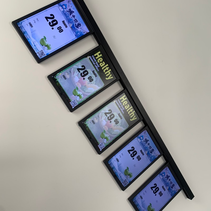Full Color Screen LCD Electronic Shelf Label Dynamic Content Display Price Tag