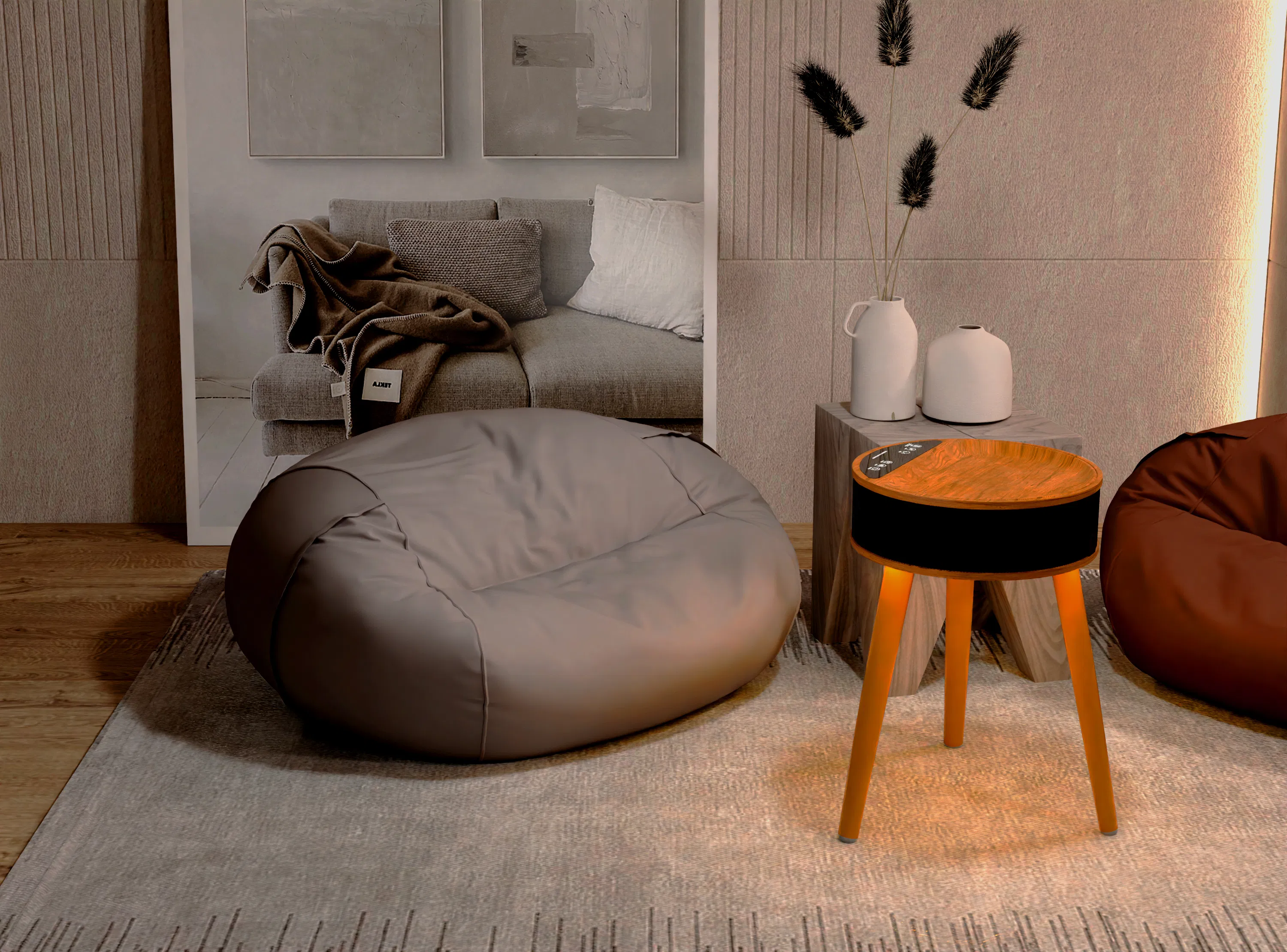 Energy-Saving Portable Heater with Fan and Over Heat Protection