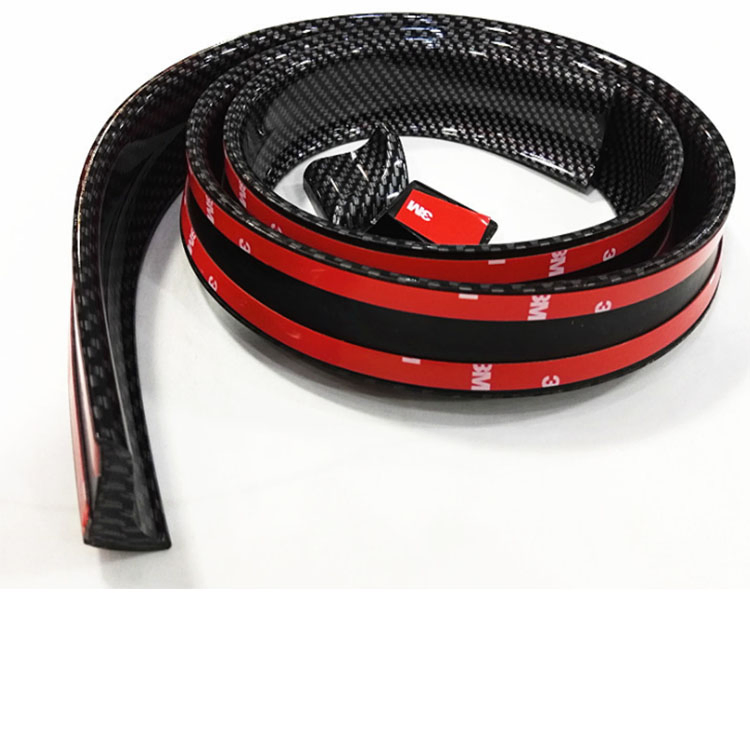Trunk Spoiler Lip Universal Car Lip Spoiler Bumper Rubber Rims Protector