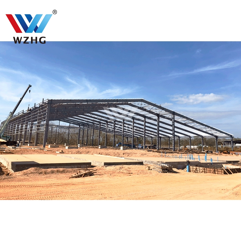 China Prefabricated Steel Workshop Building for USA Warehouse Products Inventory Solutions Europe EU Supply Storage