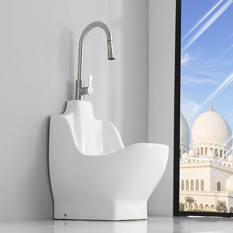Hot Sale Muslim Product Wash Basin Wudumate Foot Bath Basin Sink