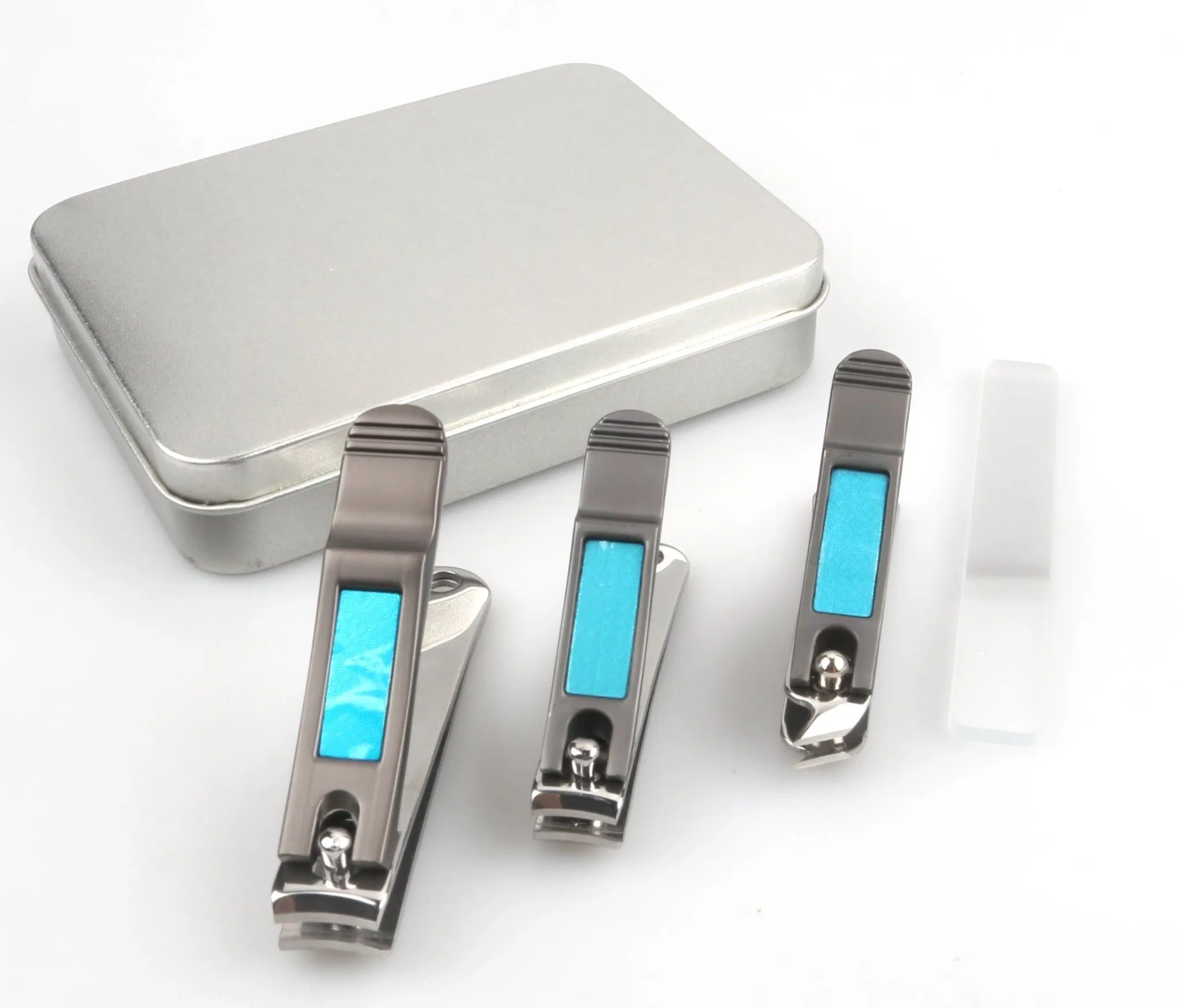 4PCS Portable Manicure Set with Nail Clippers and Nail File (SE-MS003)