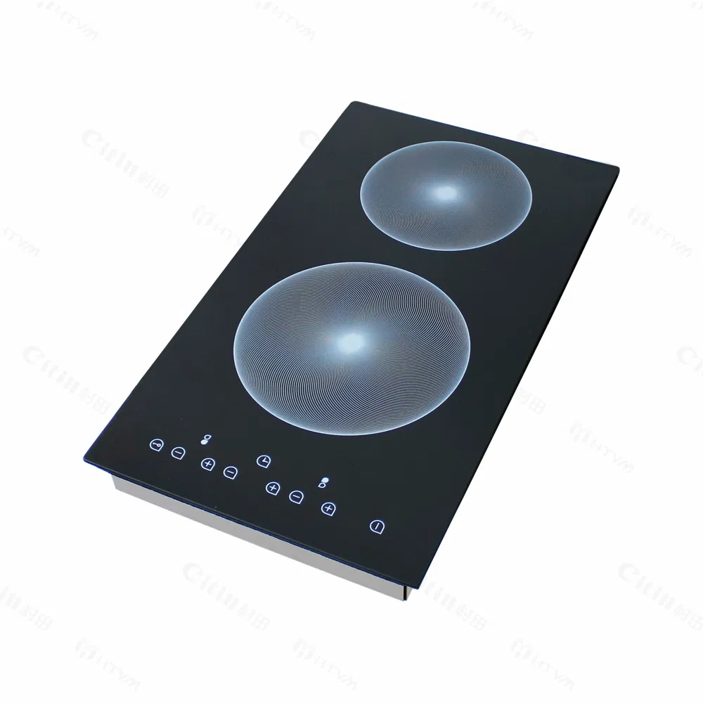 Sleek Built-in Electric Ceramic Cooker with User-Friendly Touch Panel