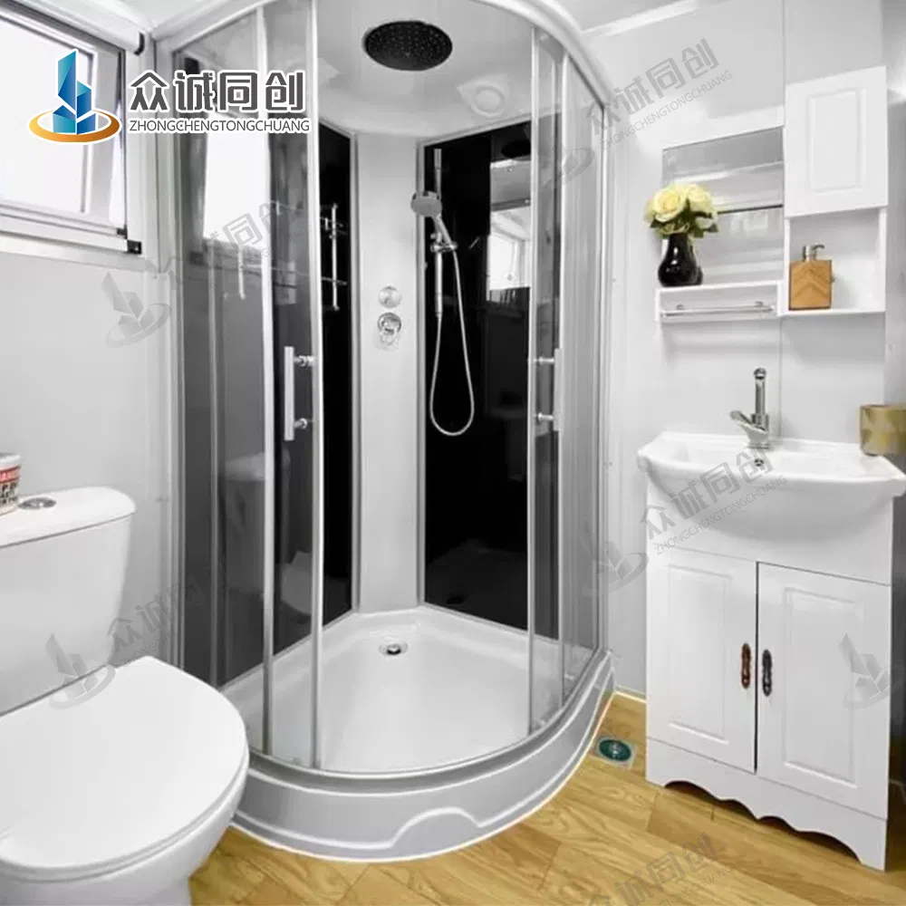 Anticorrosion Container House with Triangle Roof for Disaster Relief House