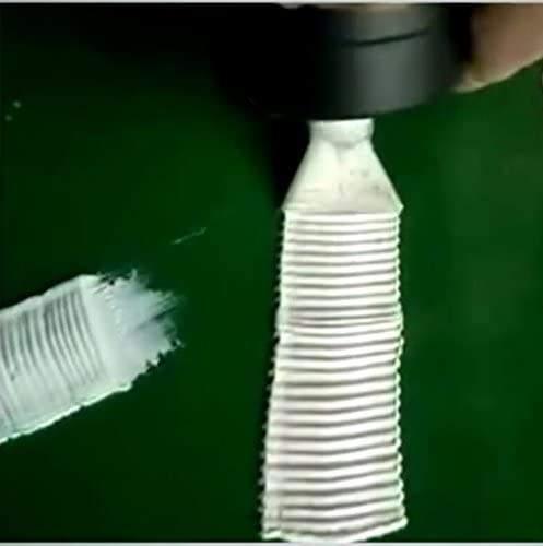 10PCS Wave Type Cartridge Caulking Gun Spare Part Nozzle Spray Tip for Silicon Sealant Dispenser Syrnge Accessories