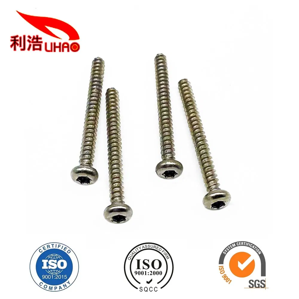 Carbon Steel Pan Head Torx Groove Metal Machine Screw