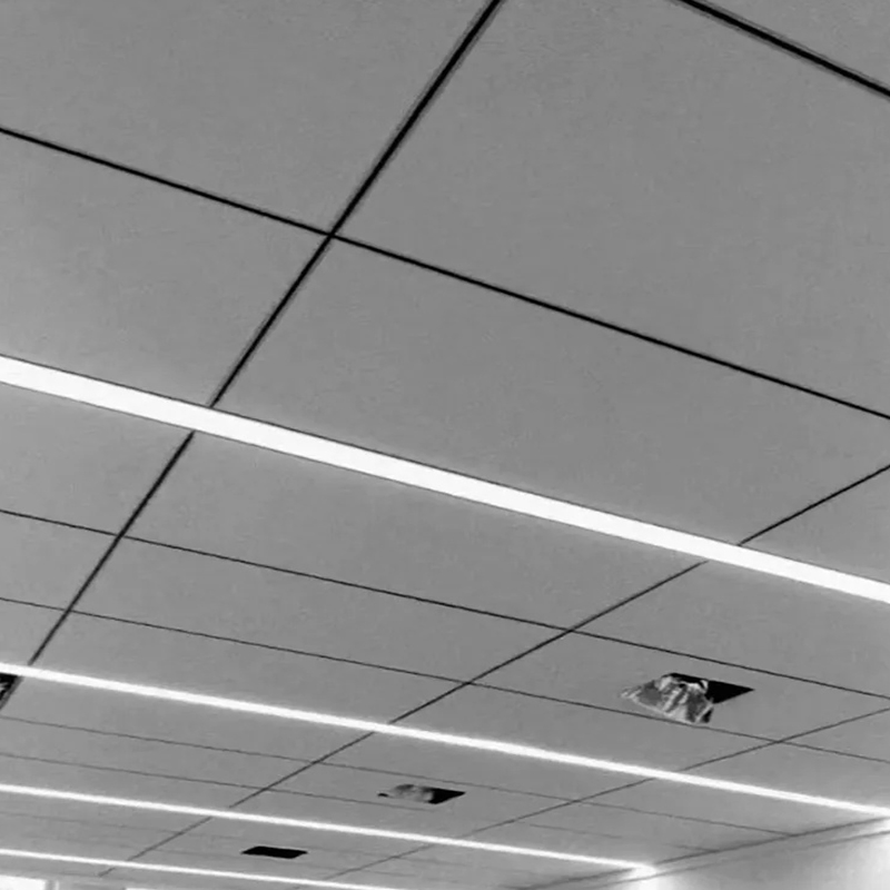 High-Speed Railway Station Mineral Fiber Acoustic Panel Impact-Resistant Fireproof Acoustic Board