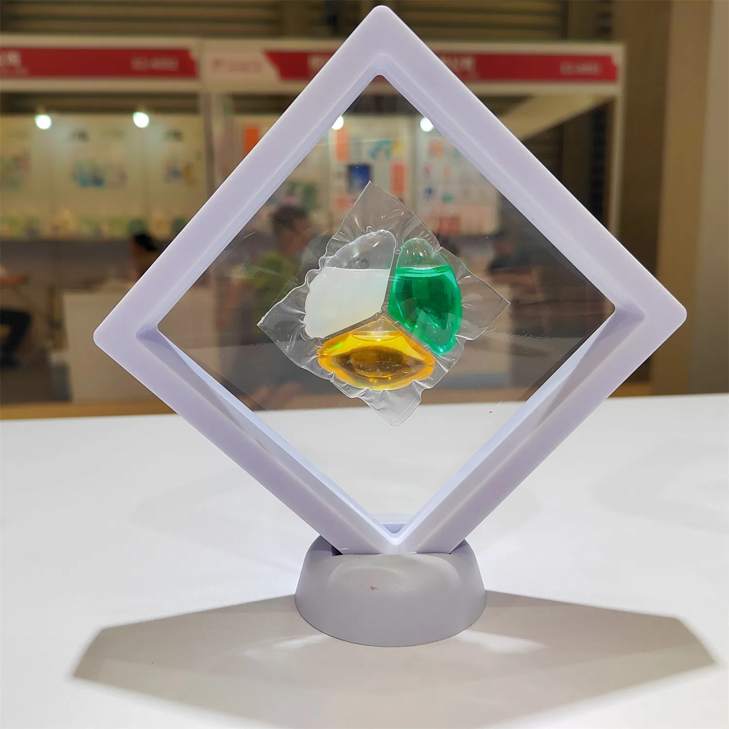 Colorful Laundry Pods for Superior Cleaning in Clothes Washing Routine