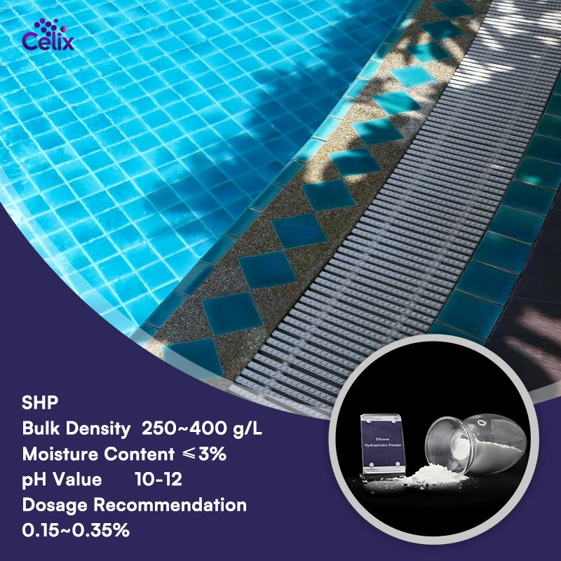 Silicone Hydrophobic Powder (SHP) Improved Durability for Construction Waterproof Mortar Best Supplier Price