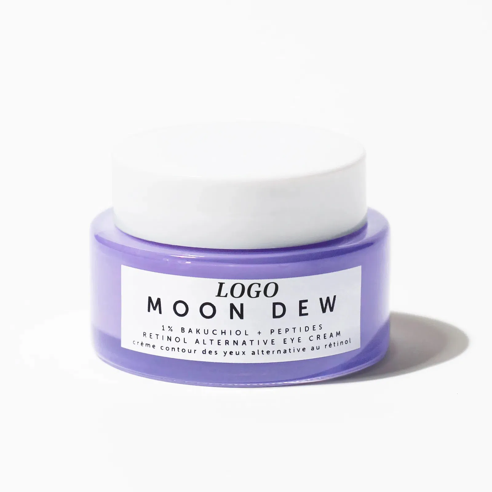 Cosmetics Skin Care Retinol 1% Bakuchiol + Peptides Moon Dew Eye Cream for Anti Wrinkle Dark Circles Eye Bags