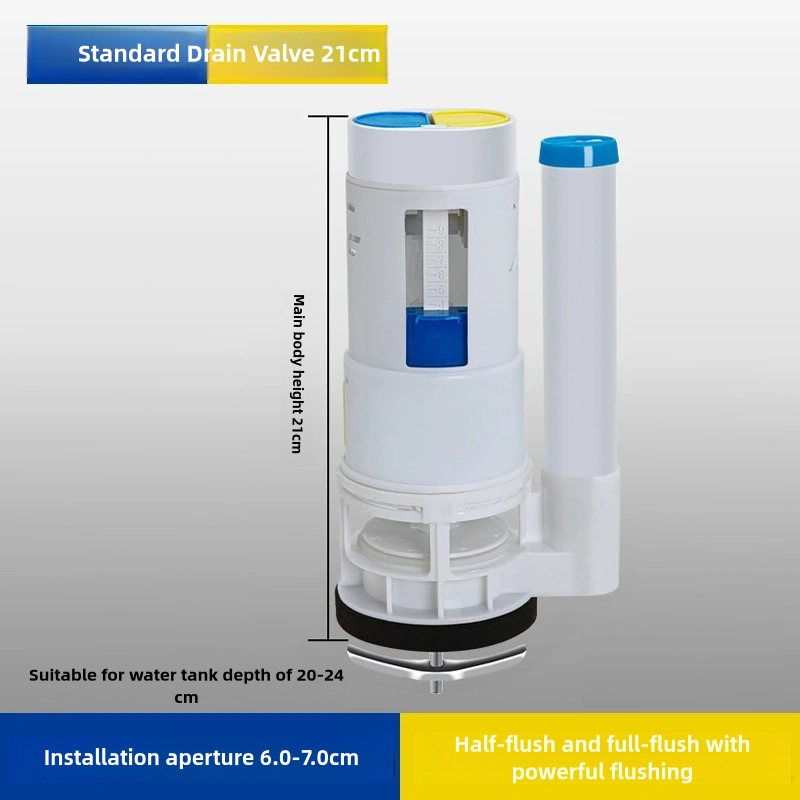 Fluor Water-Saving Pressurized Toilet Filling Valve Water Tank Flushing Device