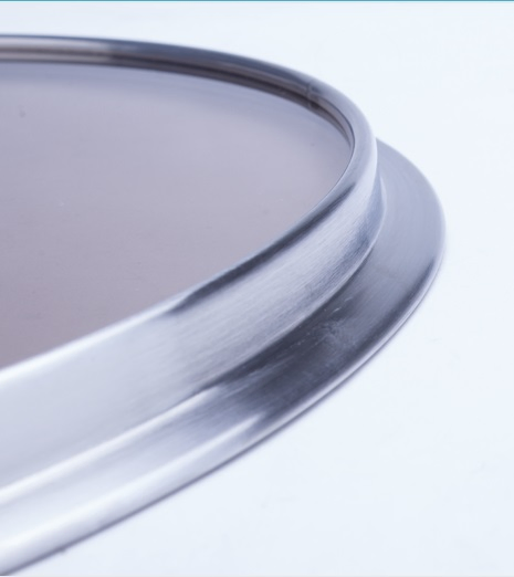 P Type Flat Glass Cover for Pan for Kitchen Utensils