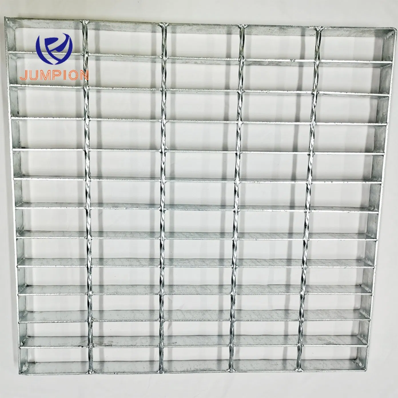 Heavy-Duty Serrated Hot DIP Galvanized Steel Grating Metal Building Steel Structure Fabrication