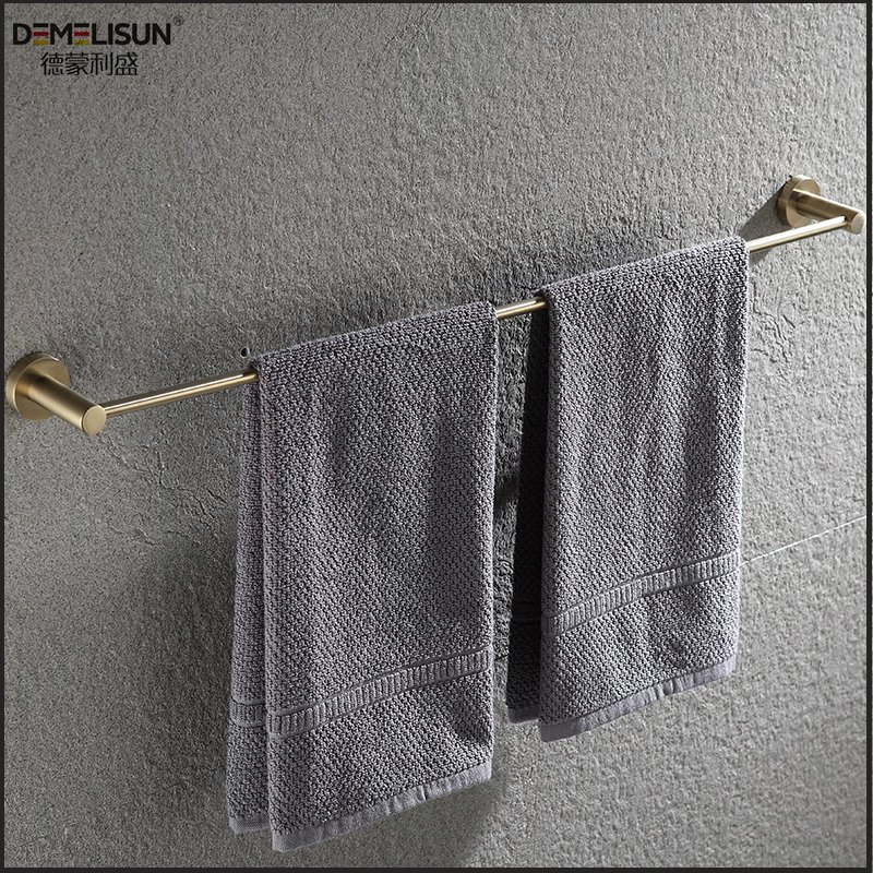 Customized Durable Bathroom Accessory Towel Bar Wall Mounted Towel Racks
