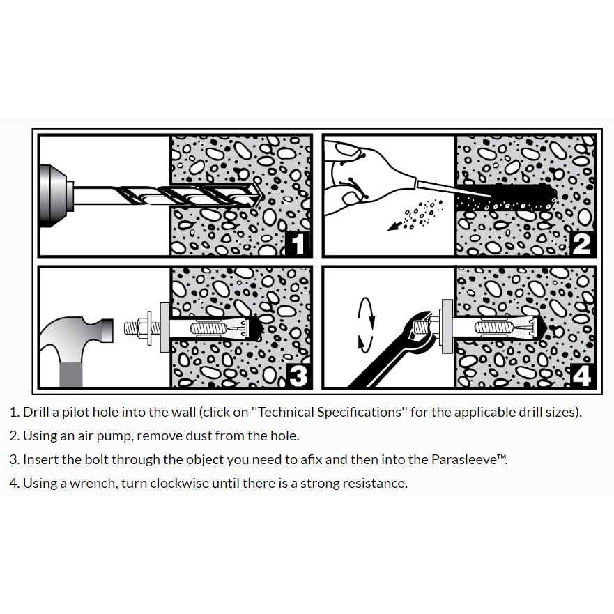 Анкерный болт с шестигранной гайкой 5/16" x 2-1/2", оцинкованный