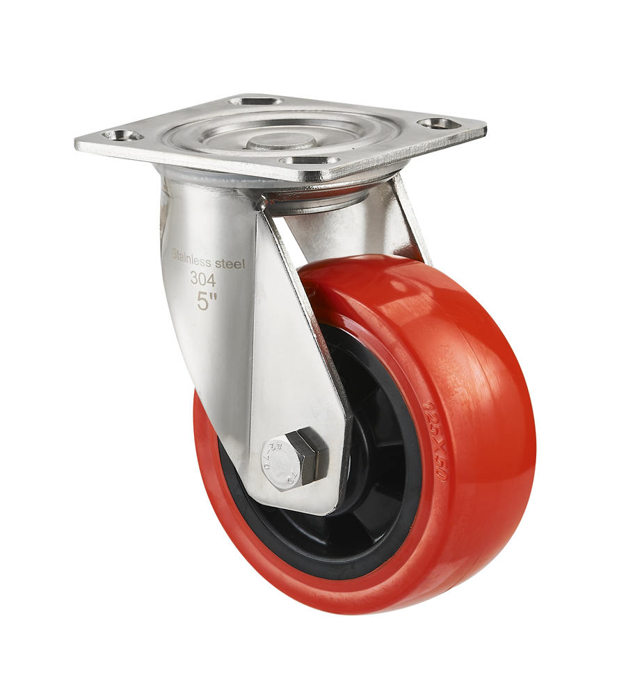 Heavy Duty 5 Inch Industrial Caster Wheel Caster with 304 Stainless Steel