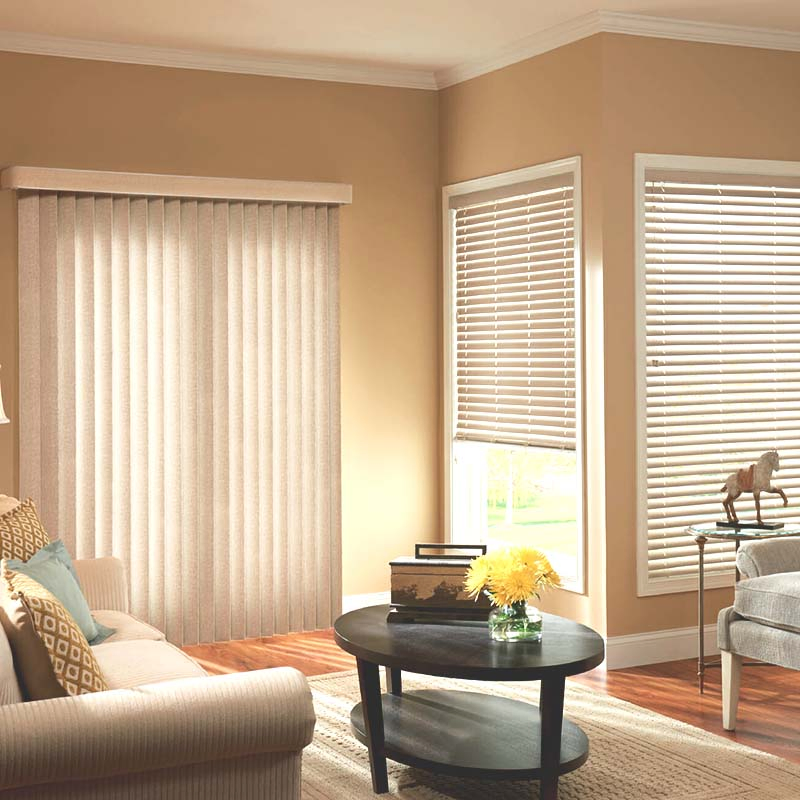 Colorful Indoor-Decoration 3.5-Inch PVC Vertical Blinds for Door & Window