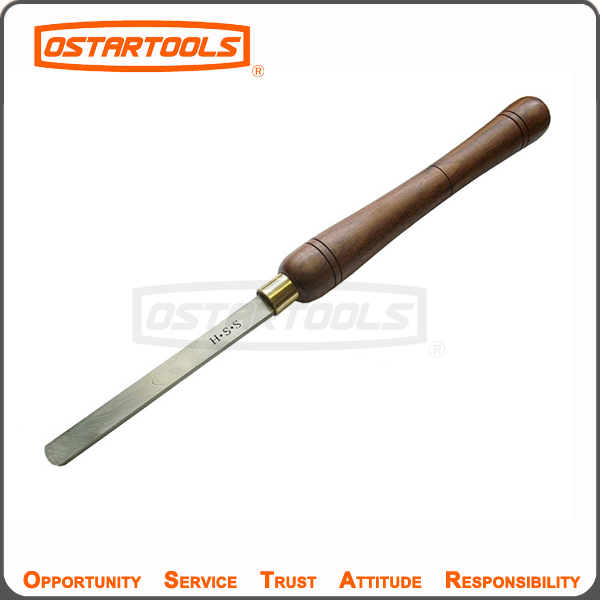 High-Speed Steel 15mm Round Nose Turning Chisel for Precision Woodworking