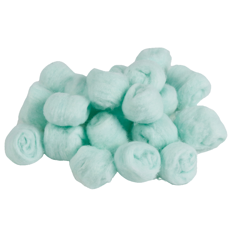 Colored Premium Absorbent Cotton Balls for Makeup Remover, Nail Polish