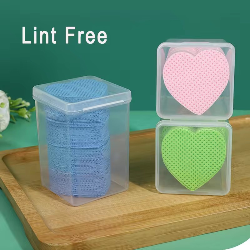 Влажные салфетки для снятия лака без ворса