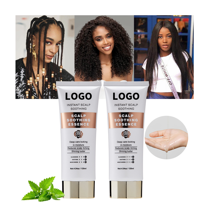 Factory Custom OEM Hair Care Product Menthol No-Wash Anti-Itching Lightening Soothing Scalp Deep Care Hair Serum