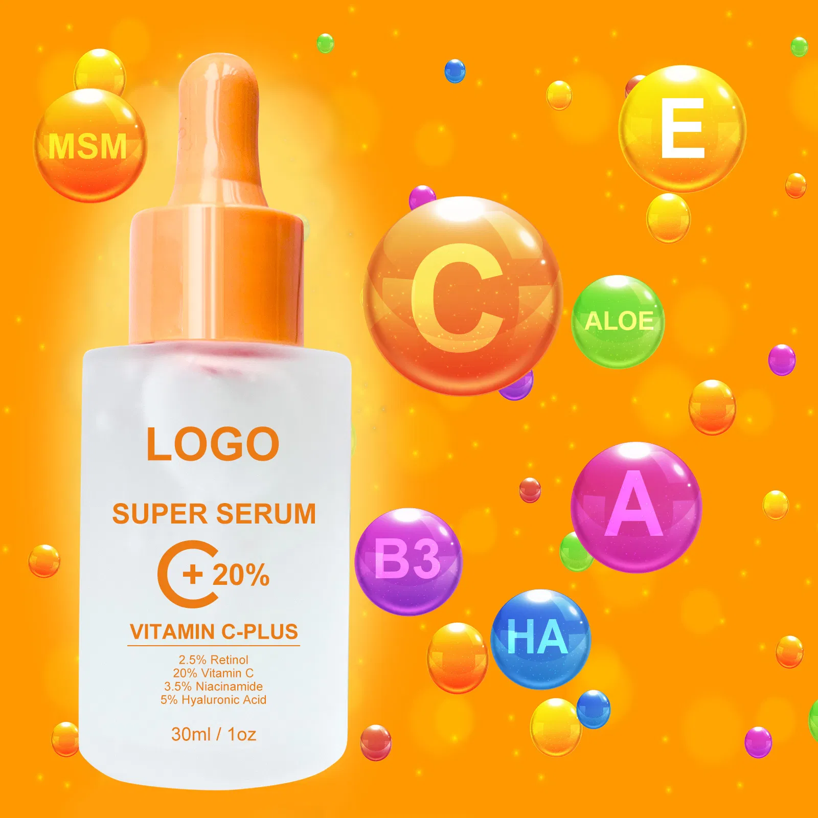 Skin Care Serum Natural Anti Ance Pimple Removal Aloe Face Repair Essence Anti Aging Gel Moisturizer Facial Vitamin C Serum