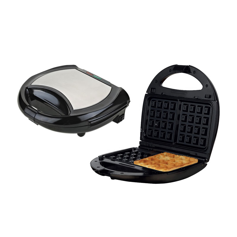 Electric Portable Sandwich Maker Breakfast Machine Nonstick Bread Toaster