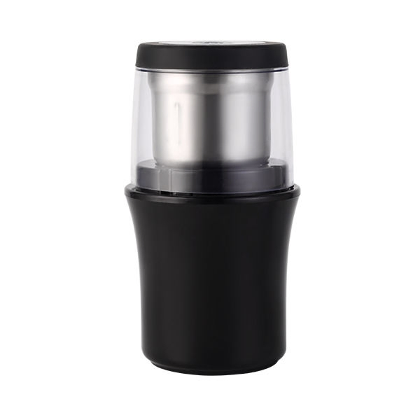 Safe Operation Coffee Grinder - 20+ Continuous Settings, 100g Removable Hopper, 10-Cup Chamber, Easy Cleaning