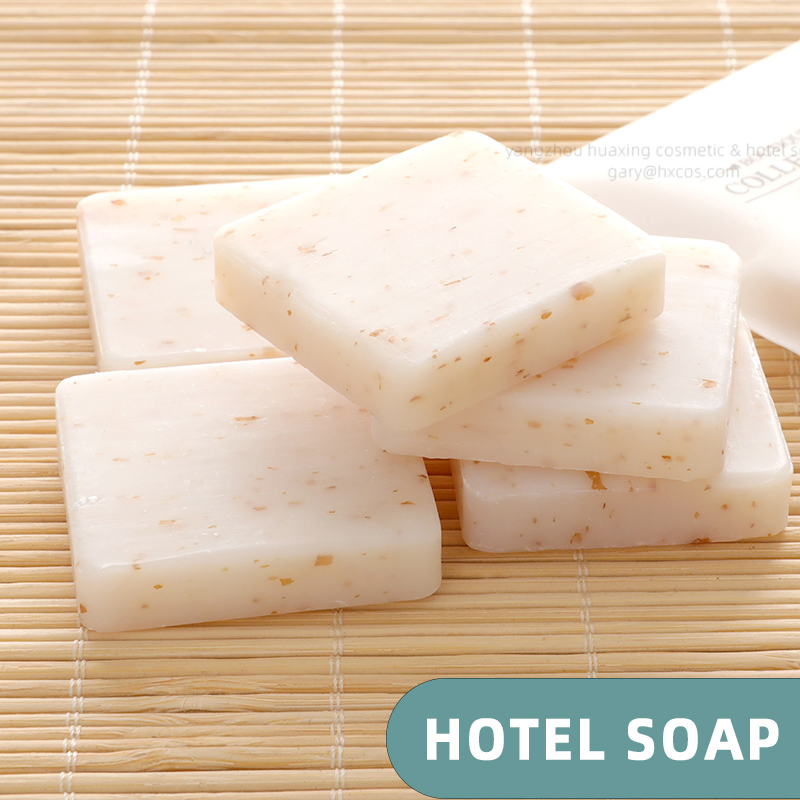 Oatmeal Hotel Soap with Private Logo - ISO Certified Quality