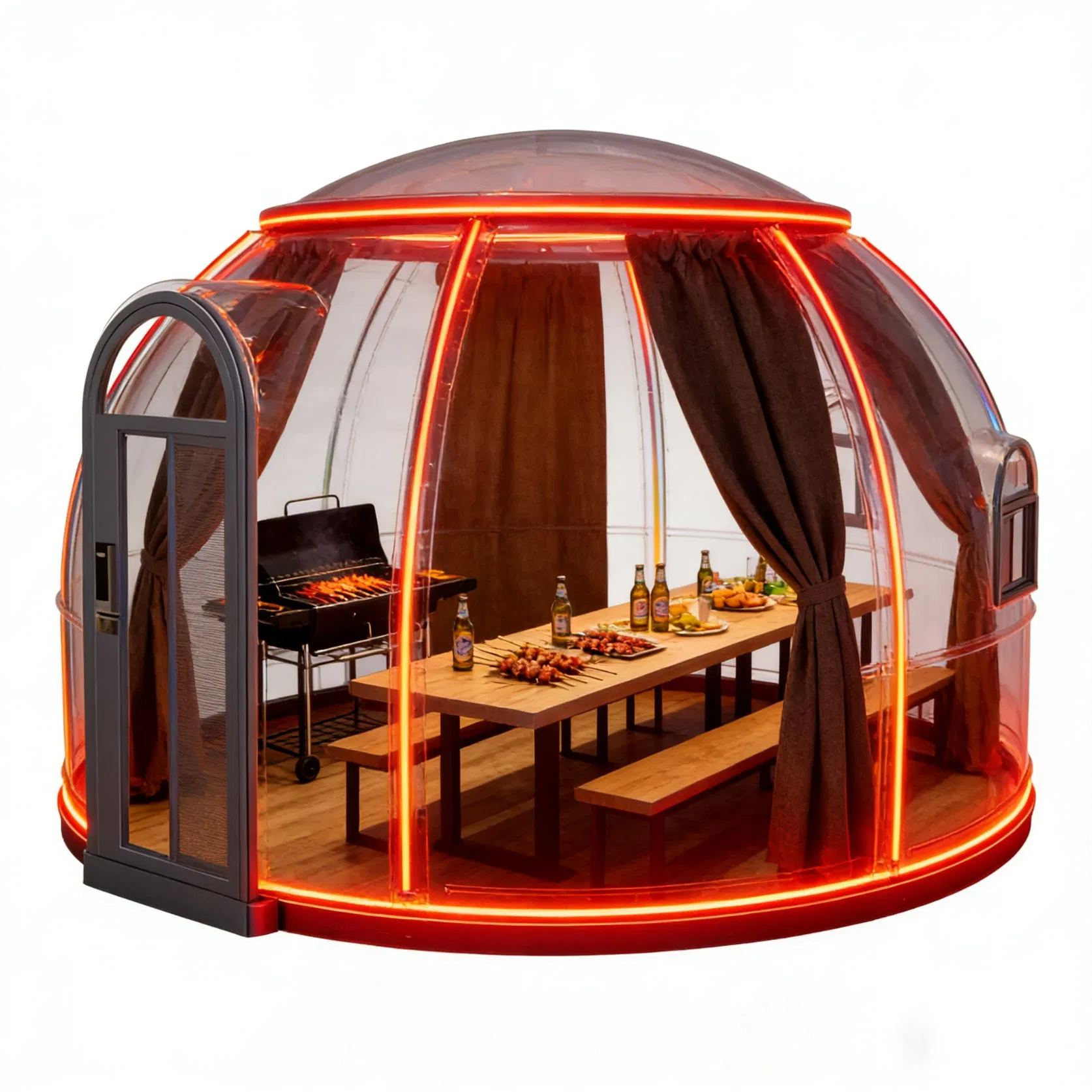 Under The Canopy of Stars Starlight Bubble Villa Star-Gazing Suite