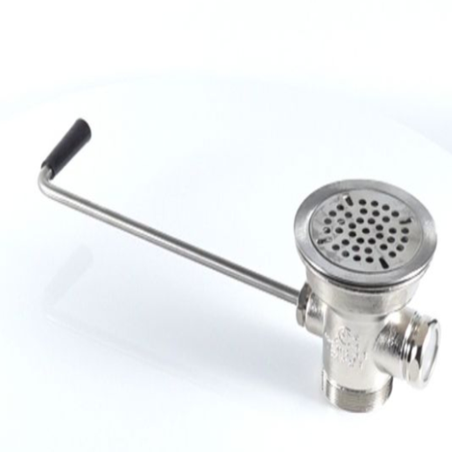 B-LS02-NP Nickel Plated Brass Sink Drain