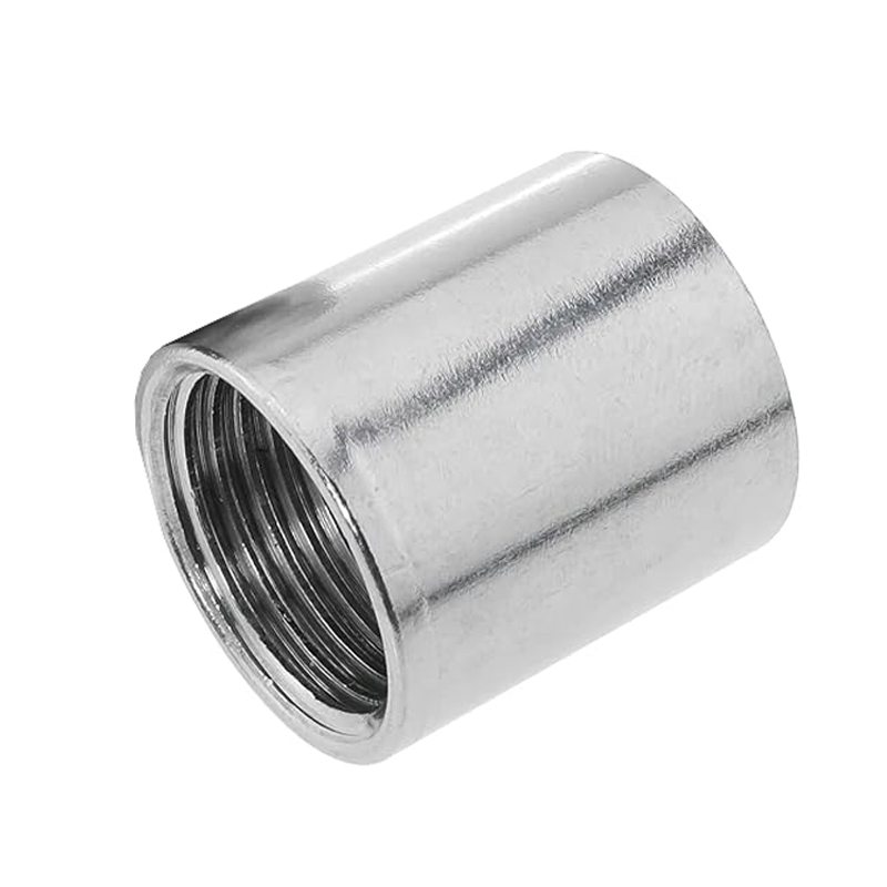 Steel Tube with Threaded Inner Ring and Smooth Outer Surface for Building Coupler