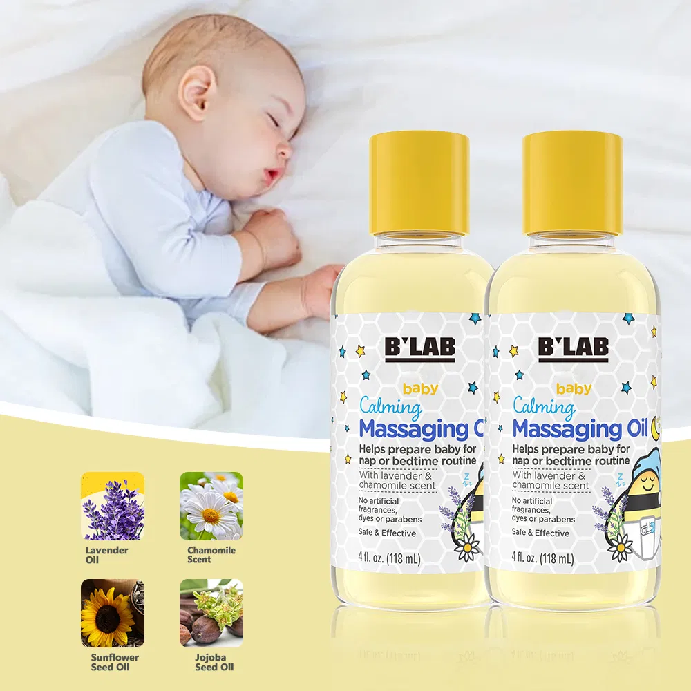 Baby Massage Oil for Gentle on Sensitive Skin and Calming